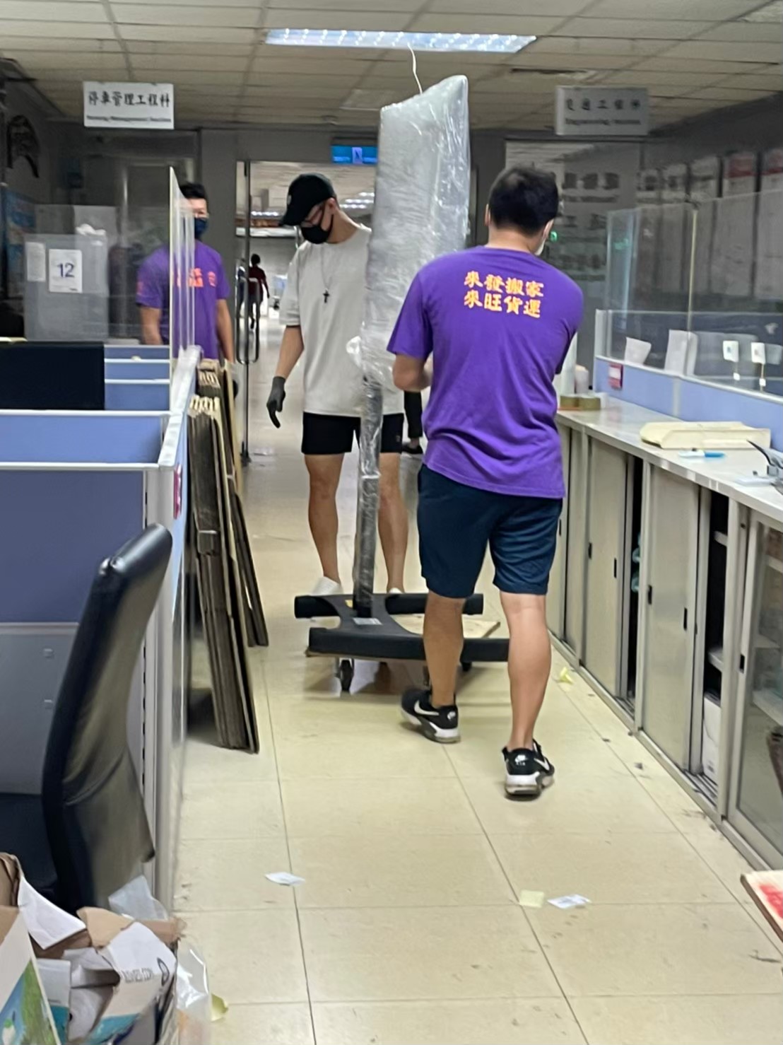 桃園市交通局辦公室搬遷
