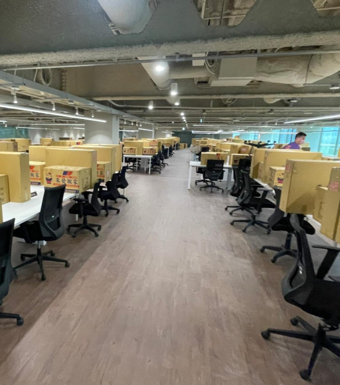 松山區辦公室打包+室內移動